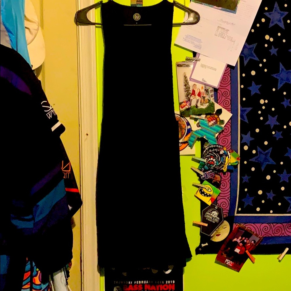 Black Skater Style Dress